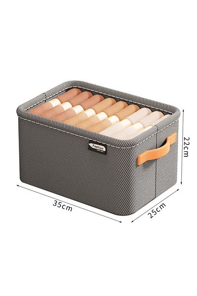 Choice 1 PCS Grey- Medium 1/2/3PCS Collapsible Clothing Organizer Closet Clothes Pants Storage Organizer Cl