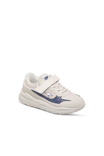 Kangaroos Girls' Logo Detail Sports Shoes with Hook and Loop Closure