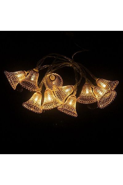 andela Party and Special Occasion Decoration Bell Shaped Metal Strip Led Light (5057)