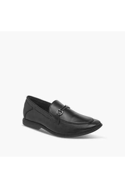 LBL by Shoexpress Metal Accent Slip-On Loafers