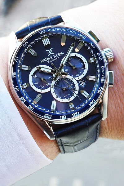 Daniel Klein Daniel Klein Exclusive Dual Time Men's Wristwatch (New Model)