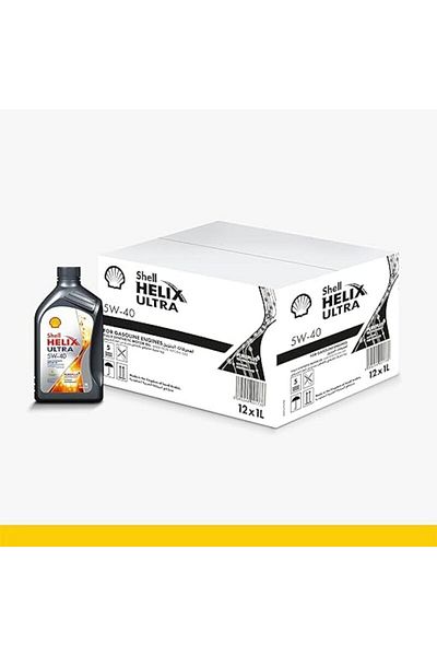 SHELL Helix Ultra I 5W-40 Fully Synthetic Motor Oil (12 X 1 Litre Carton)