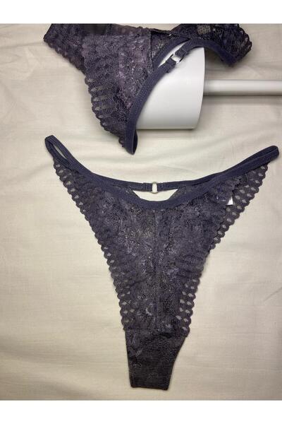 LiyaShowcase1 Kadın Dantelli Tanga