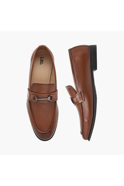 LBL by Shoexpress LBL by Shoexpress Metal Accent Slip-On Loafers