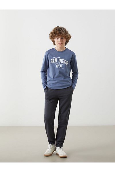 LC Waikiki Lcw Boy's Jogger Sweatpants with Elastic Waist