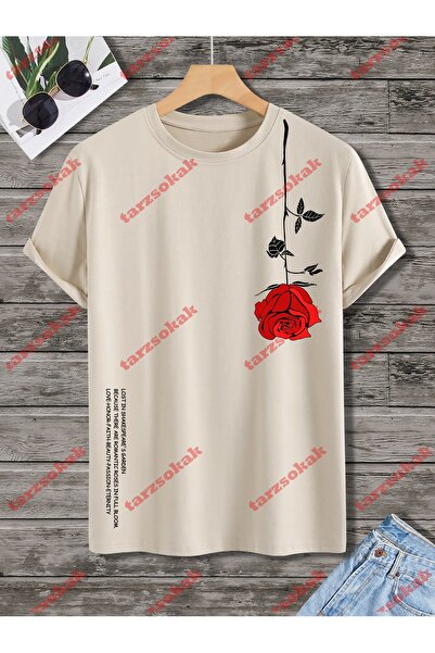 Tarzsokak Μοντέλο 3679 ανδρικό καλοκαιρινό μπλουζάκι με στρογγυλή λαιμόκοψη κ...