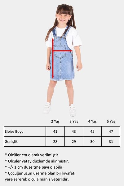 Trend Baby Kids Blugi pentru fete Salopet de vară
