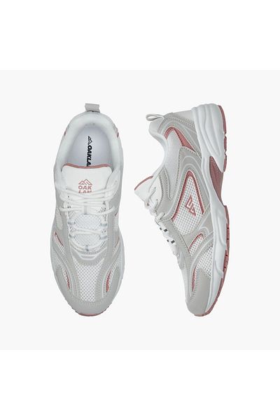 Oaklan by Shoexpress Women's Panelled Lace-Up Sports Shoes