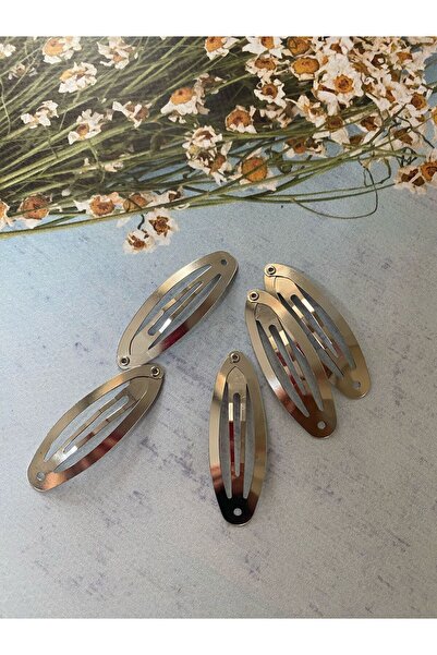 faela etiket tasarım paketleme 6 Cm Metal Çıt Çıt Toka 20 Adet