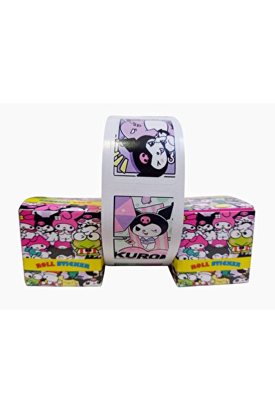 izmir yazici servis Kuromi Rulo Sticker 2 Pakette toplam 40 Adet Mini Sticker