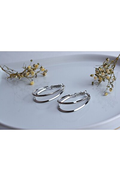 JEWELRY OVAL HALKA KÜPE