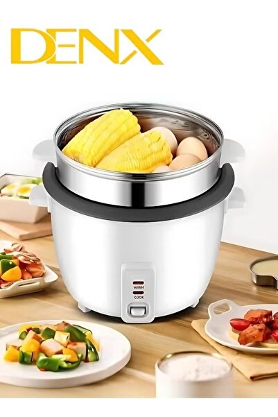 Denx Dinex DX2003 Smart Electric Rice Cooker, Steam Rice Cooker, 1.8 Liter Capacity, 700 Watts