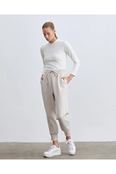 two in sis Women's Jogger Pants Scuba Jogger Pants Hijab Pants Drawstring Waist Jogger Pants