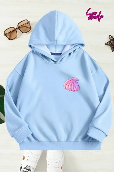SevMode SWEATSHIRT CU GLUGĂ IMPRIMAT UNISEX COPII