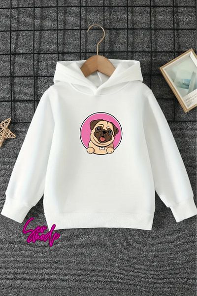 SevMode SWEATSHIRT CU GLUGĂ IMPRIMAT UNISEX COPII