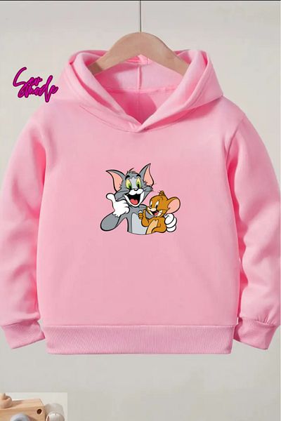 SevMode Children's Unisex Printed Hooded Sweatshirt