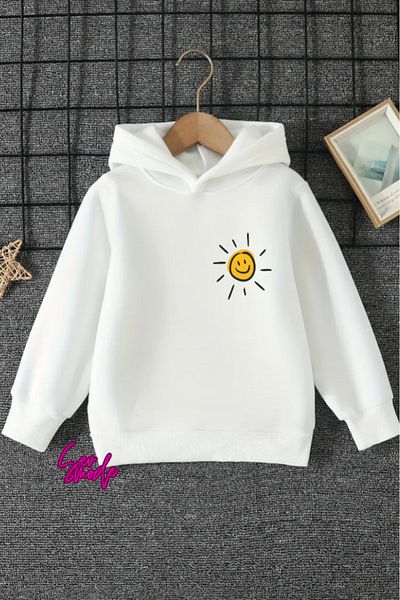 SevMode SWEATSHIRT CU GLUGĂ IMPRIMAT UNISEX COPII
