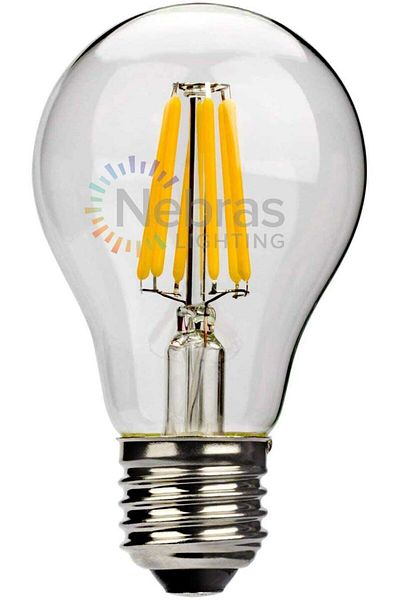 Nebras A60 Filament Light Bulb – 7w 2700k (PACK OF 10)