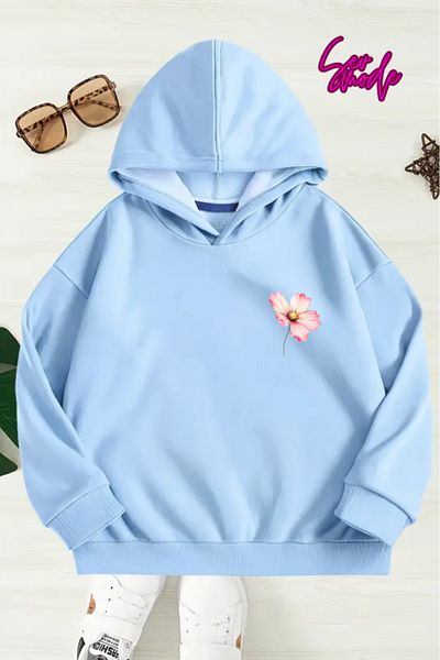 SevMode SWEATSHIRT CU GLUGĂ IMPRIMAT UNISEX COPII