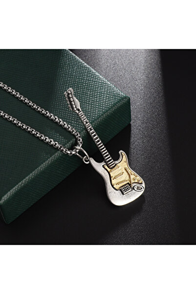 Choice AL19213- قلادة رأس نمر فضية عصرية للرجال من بانك هيب هوب