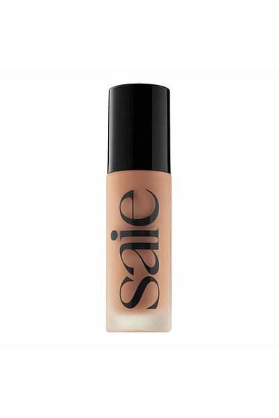 SAIE Glowy Super Skin Tint Foundation With Hyaluronic Acid 21 Medium/tan Golden Undertones 30ml