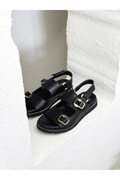 Venüs 25440013Y ДВОЙНІ ПЕТЛІ З СКІНЬКОЇ ШКІРИ САНДАЛІ ДЛЯ ЖІНОК