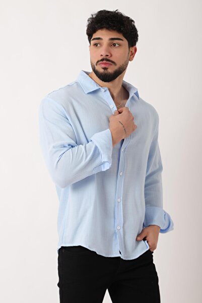 Stilkombin Long Sleeve Linen Shirt Bld 7040_40368