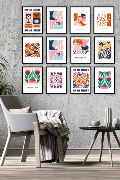 Tasarım Depom Πίνακας - Πολύχρωμο