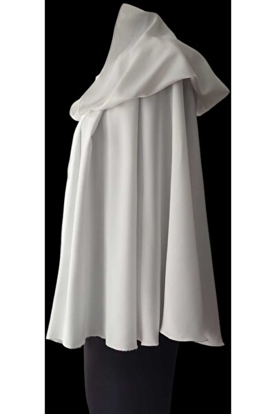 MODA NUR Болеро, Болеро с качулка, Бежово наметало, Булчинско наметало