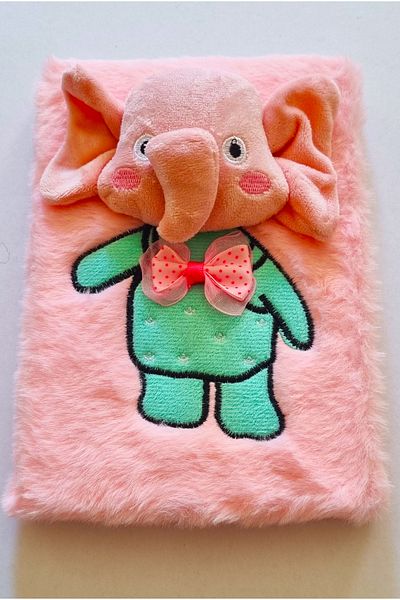 Modellino 3D Bow Tie Animals Plush Scrapbook 80 Sheets