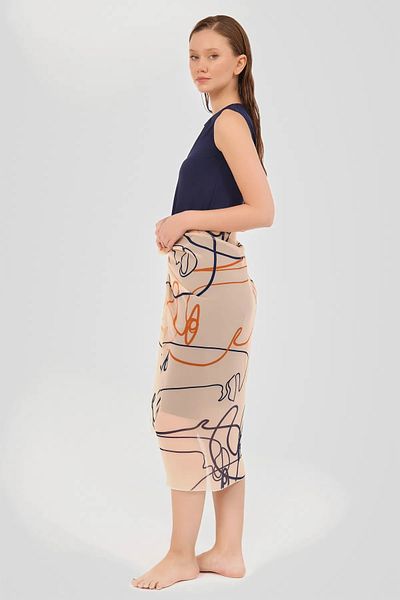 ALFASA Tulle Chiffon Skirt Pareo Stylized Title