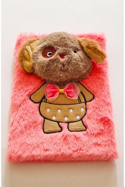 Modellino 3D Bow Tie Animals Plush Scrapbook 80 Sheets