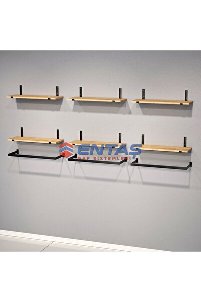 RAF MARKETİ 280*H:220,Giyinme Odası Rafı,Askılık Sistemi, Mağaza Raf Sistemi,Butik Raf Sistemi