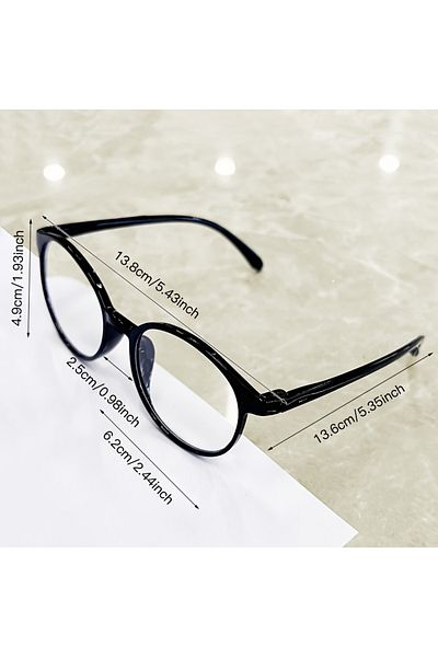 Game Vintage Round, Anti-Blue Light Glasses, for Women, Stylish Candy Color