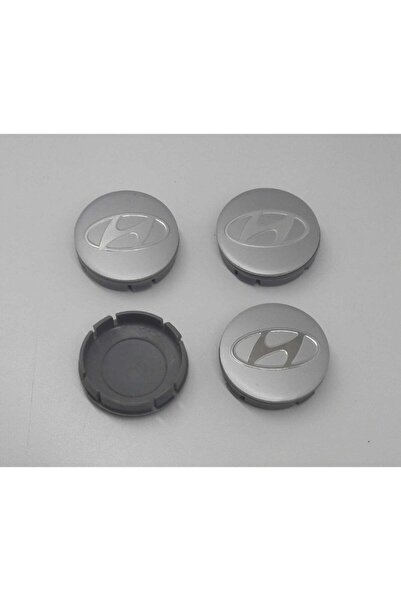 ZeuZ Hyundai Jant Göbeği 55/60 Uyumlu (55mm Yuva) 4lü Set