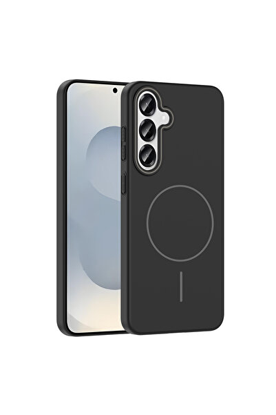 Hatreds Galaxy S24 Kılıf Magsafe Şarj Özellikli Renkli İnce Yapılı Sararmaz K...