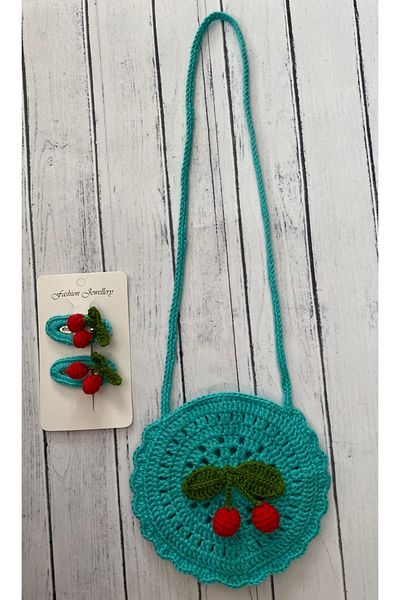 Disa Children's Knitted Bag and Buckle Set