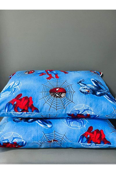 Belsina Home 2 Μαξιλαροθήκες 50x70 με φερμουάρ Spider Pattern