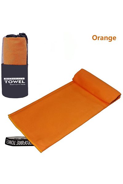 Choice 76X152CM orange Quick-Dry Sports Towel 40X80/76X152CM Microfiber Running Yoga Gym Fitness Basketball