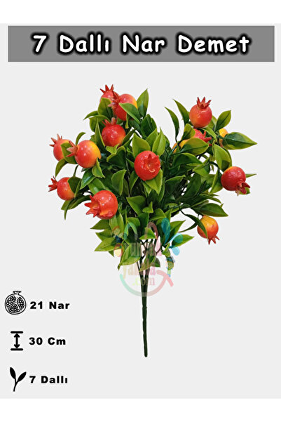 oyuncak yakala 7 Dallı Yapay Nar Demet