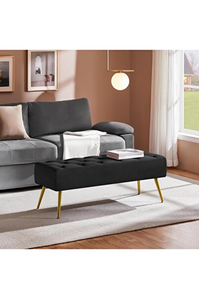 arge demo lola bench dekoratif estetik retro ahşap ayak