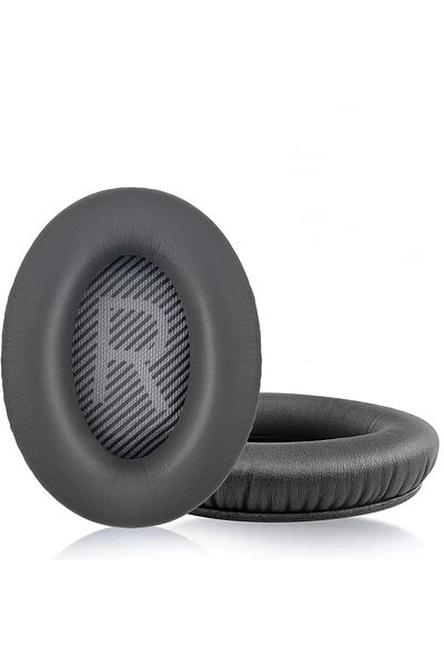 Choice Dark Grey Replacement Ear Pads for BOSE QC35 QC45 for QuietComfort 35 45 & 35 II Headphones Memory F