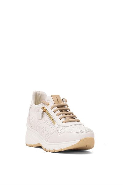 Mammamia Pantofi casual de damă - piele naturală D25YA-3495 crem