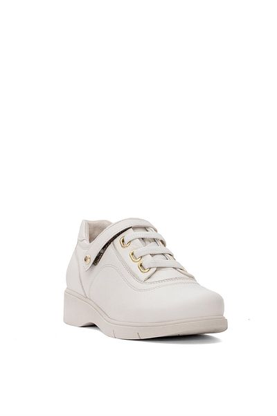 Mammamia Pantofi de damă casual din piele naturală D25YA-3620 Culoare crem