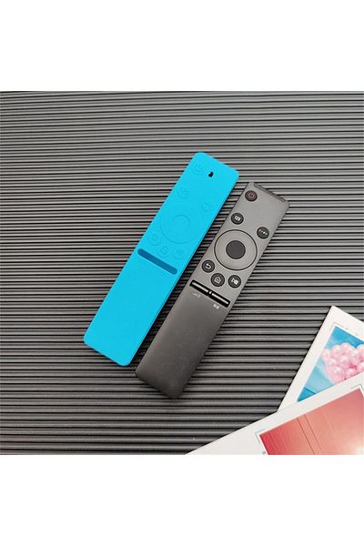 Choice Blue 1pc Silicone Cover Case For Samsung Tv Remote Control Protective Sleeve Bn59-01259d All-inclusi