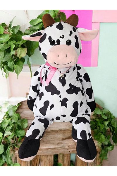 Mellito 90 cm Large Size Cow Plush Toy Soft Ox Pillow