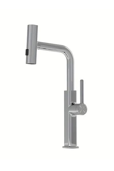 LUXURY Luxury Modern Style Gray Pull Out Sink Mixer