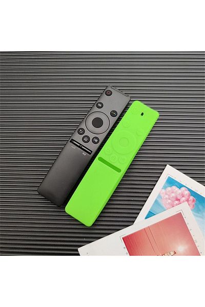 Choice Green 1pc Silicone Cover Case For Samsung Tv Remote Control Protective Sleeve Bn59-01259d All-inclus
