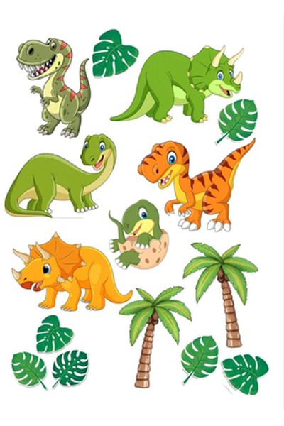 Sticksy Baby Dino Stickerphone Laptop Notebook Tablet Notebook Water Bottle Sticker Label St454