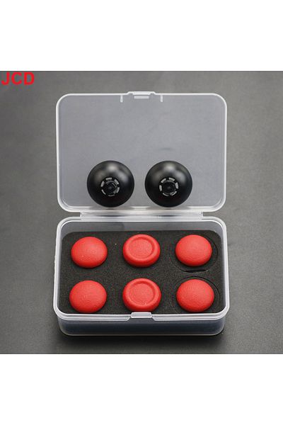 JCD Red For Ps4 Ps5 Edge Elite Game Controller Handle Metal High And Low Rocker Cap Paddle Paddle Ba